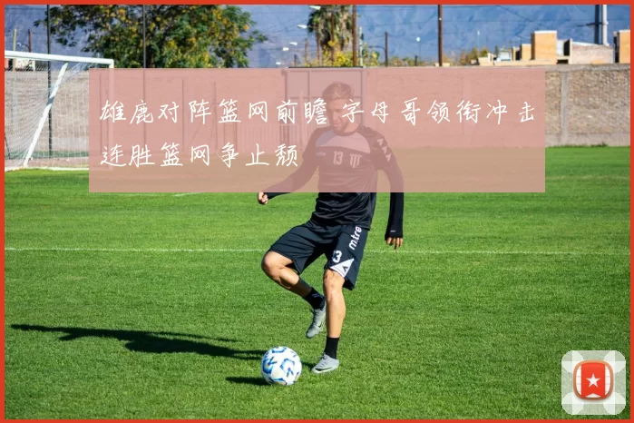 雄鹿对阵篮网前瞻 字母哥领衔冲击连胜篮网争止颓